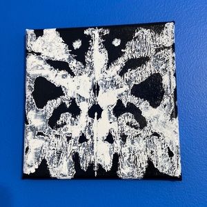 8x8 Rorschach Test Ink Blot Painting